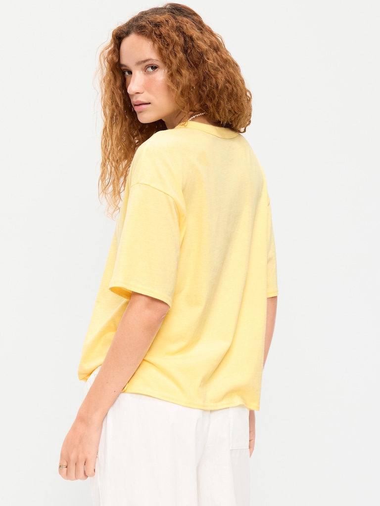 Short-Sleeve Loose Graphic T-Shirt