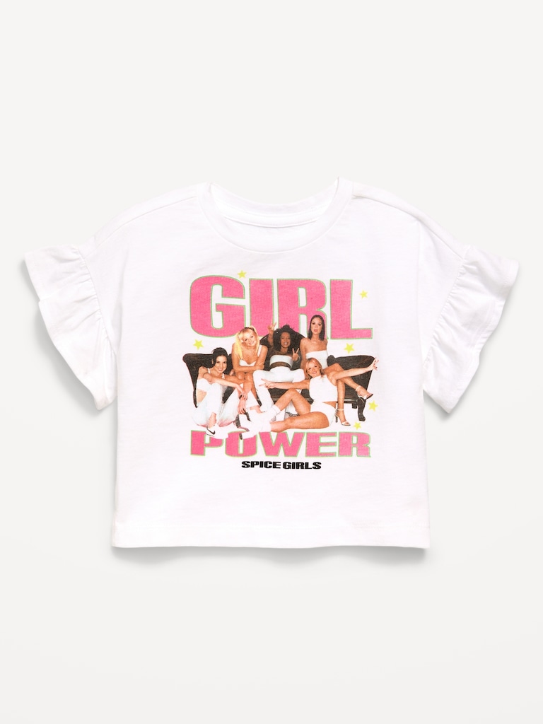 Spice Girls™ Ruffled Graphic T-Shirt for Toddler Girls