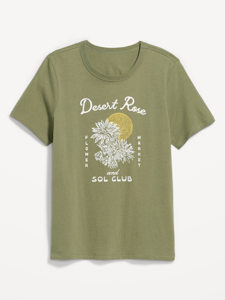 EveryWear Crew-Neck Graphic T-Shirt