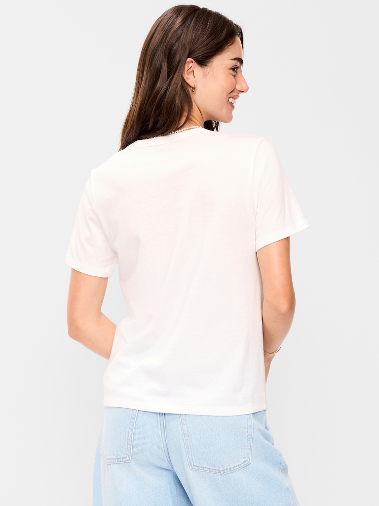 EveryWear Crew-Neck Logo-Graphic T-Shirt