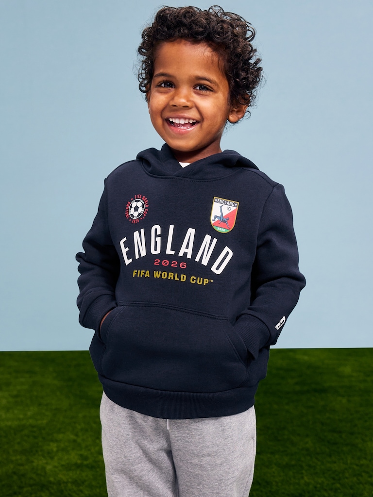 FIFA World Cup 26™ England Oversized Pullover Hoodie for Toddler Boys
