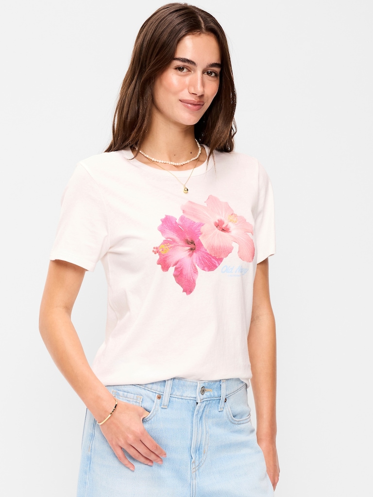 EveryWear Crew-Neck Logo-Graphic T-Shirt