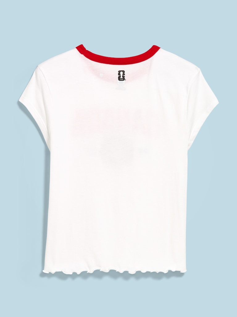 FIFA World Cup 26™ Canada Smocked Graphic T-Shirt for Women