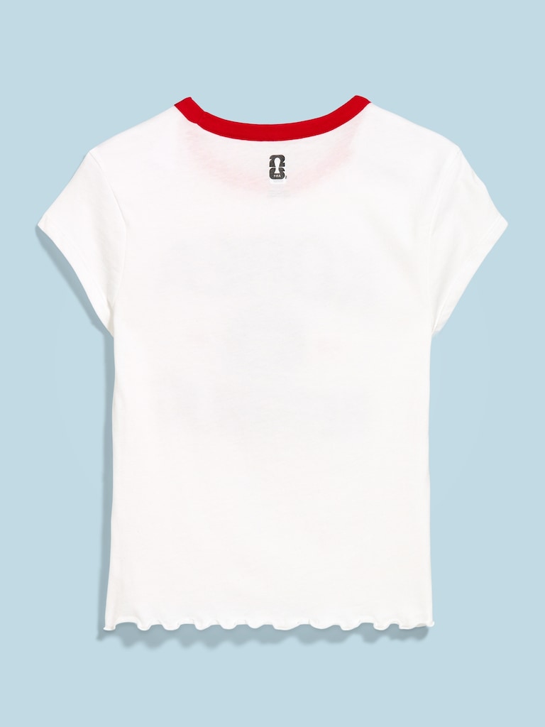 FIFA World Cup 26™ Korea Republic Smocked Graphic T-Shirt for Women