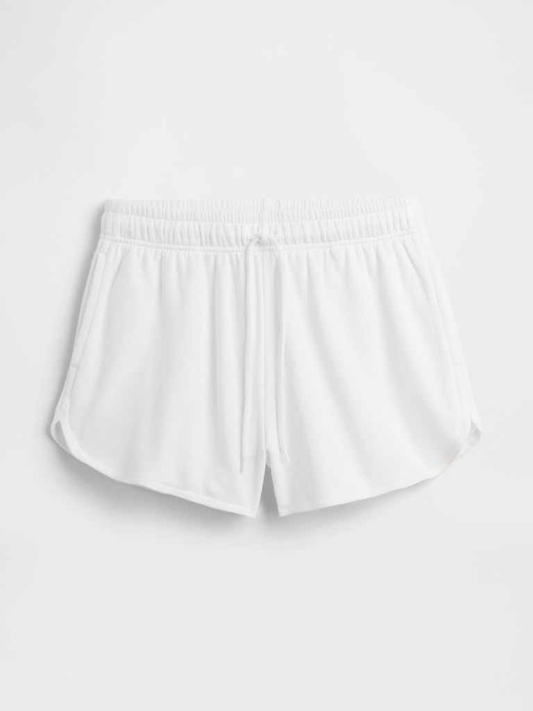 Relaxed French Terry Dolphin Shorts