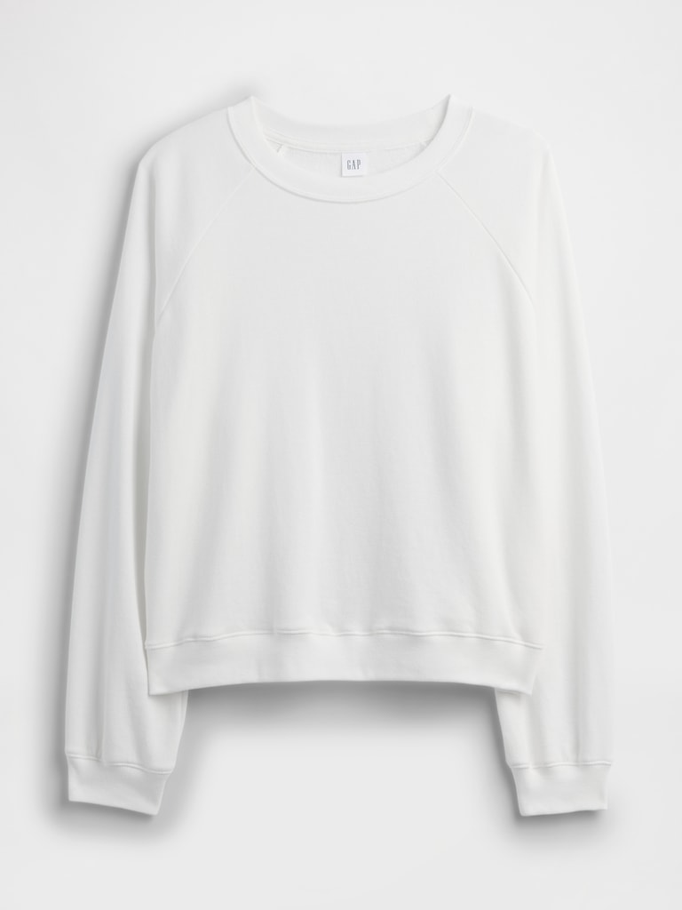 Relaxed French Terry Crewneck Sweatshirt
