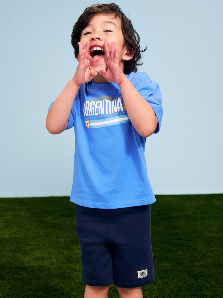 FIFA World Cup 26™ Argentina Oversized Unisex Graphic T-Shirt for Toddler