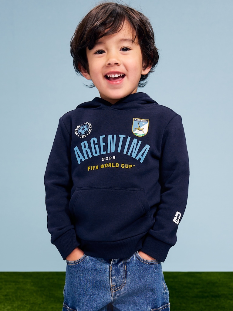 FIFA World Cup 26™ Argentina Oversized Pullover Hoodie for Toddler Boys