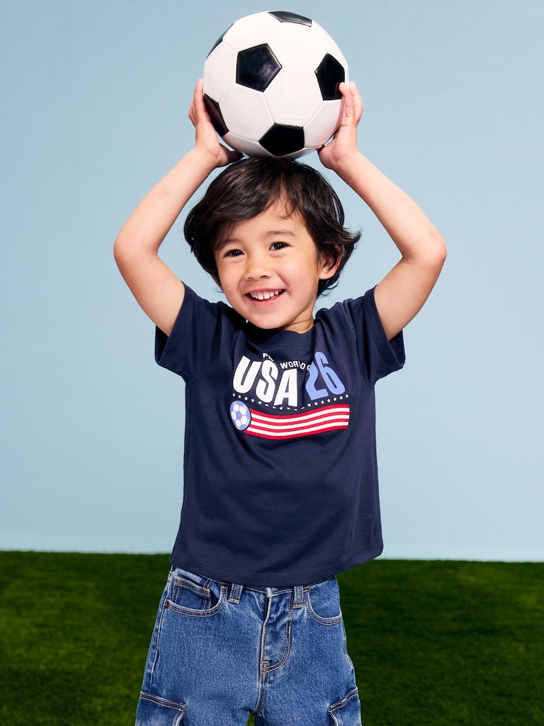 FIFA World Cup 26™ USA Oversized Unisex Graphic T-Shirt for Toddler