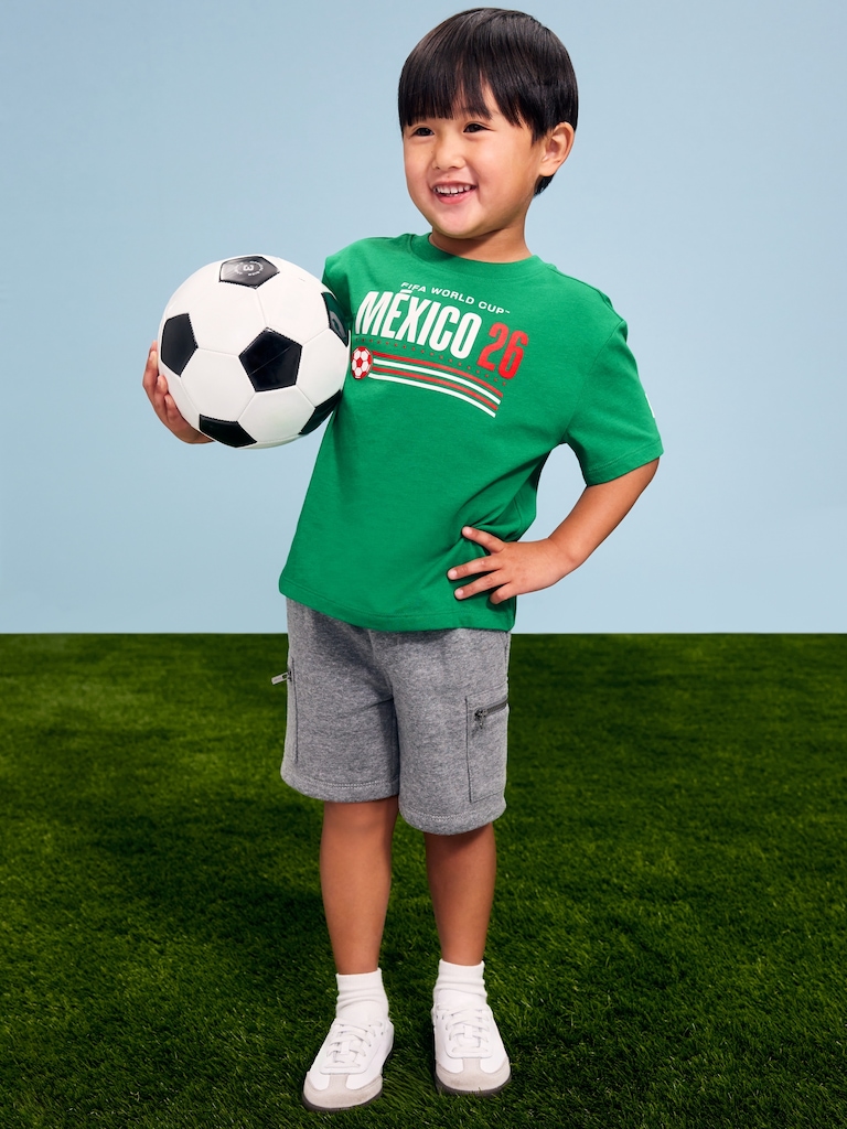 FIFA World Cup 26™ Mexico Oversized Unisex Graphic T-Shirt for Toddler