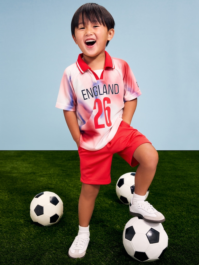 FIFA World Cup 26™ England Unisex Lifestyle Collared Jersey T-Shirt for Toddler
