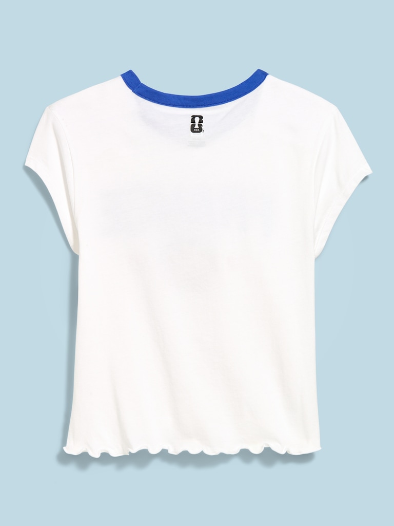 FIFA World Cup 26™ France Smocked Graphic T-Shirt for Women