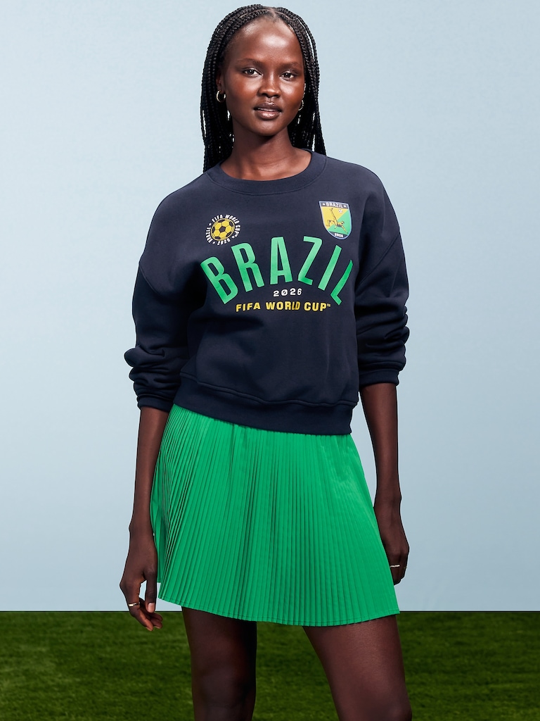 FIFA World Cup 26™ Brazil Oversized Graphic Sweatshirt for Women