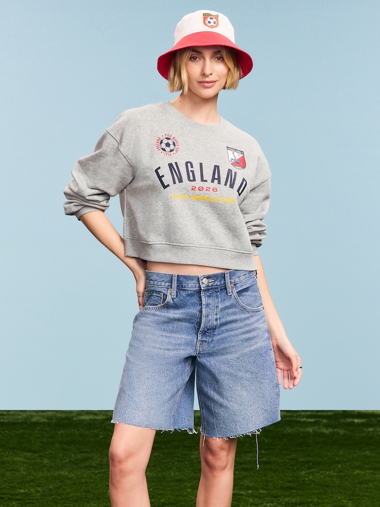 FIFA World Cup 26™ England Oversized Graphic Sweatshirt for Women