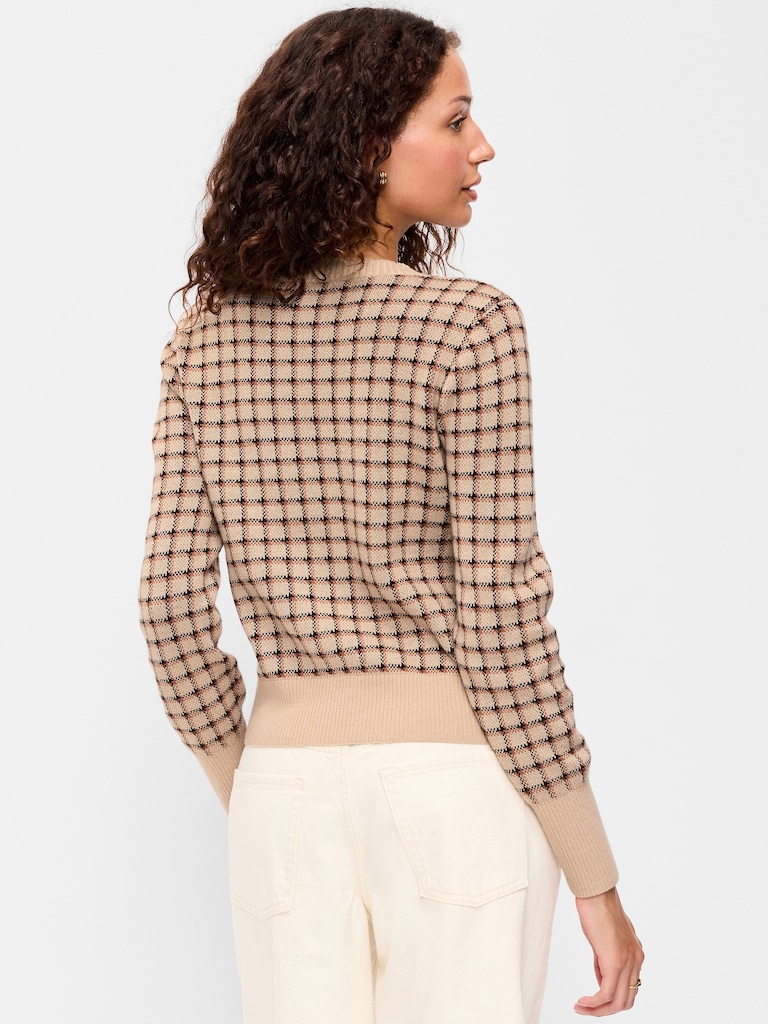 SoSoft Crew-Neck Cardigan Sweater