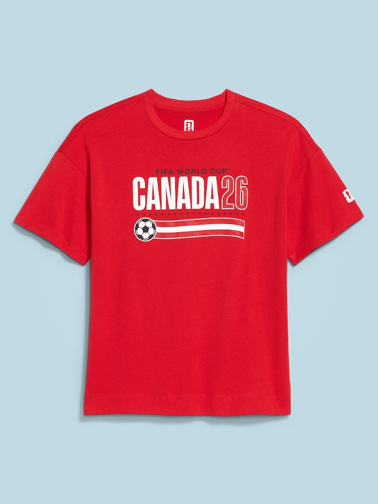 FIFA World Cup 26™ Canada Vintage Crew-Neck T-Shirt for Women