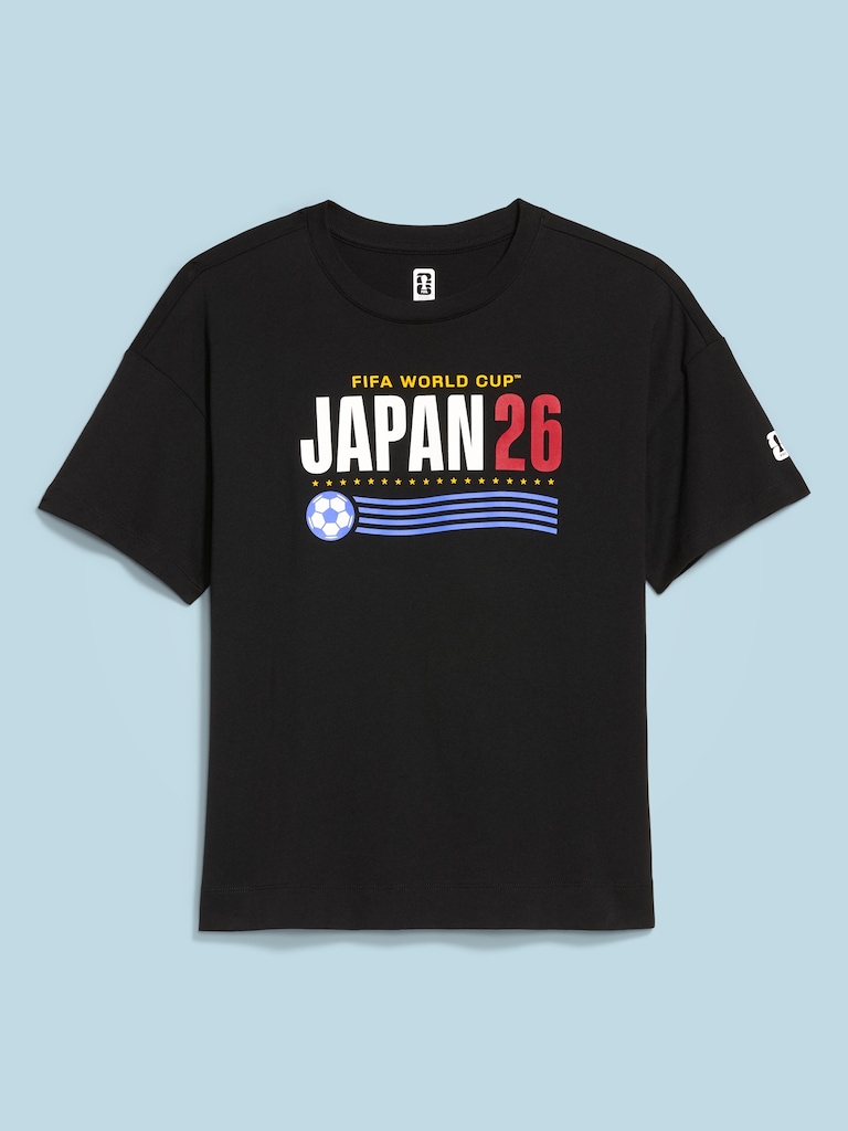 FIFA World Cup 26™ Japan Vintage Crew-Neck T-Shirt for Women