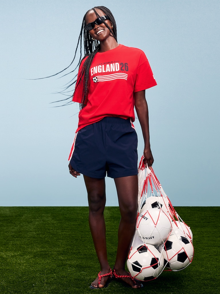 FIFA World Cup 26™ England Vintage Crew-Neck T-Shirt for Women