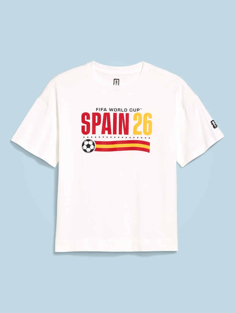 FIFA World Cup 26™ Spain Vintage Crew-Neck T-Shirt for Women