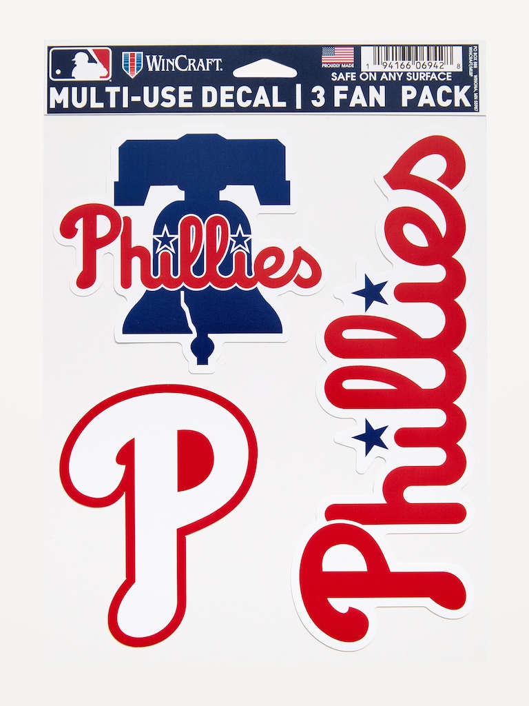WinCraft® Philadelphia Phillies 3-Pack Multi-Use Decals