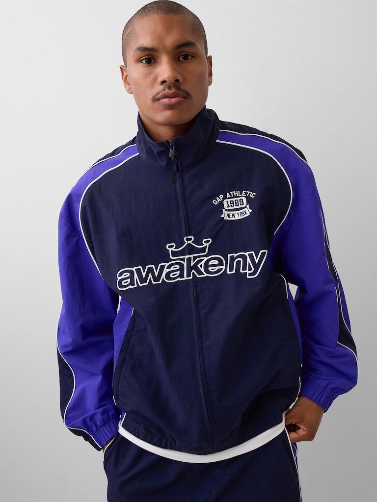 Gap × Awake NY Recycled Oversized Track Jacket
