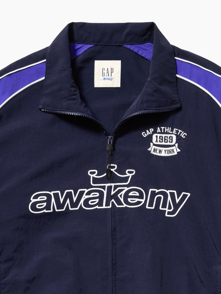 Gap × Awake NY Recycled Oversized Track Jacket