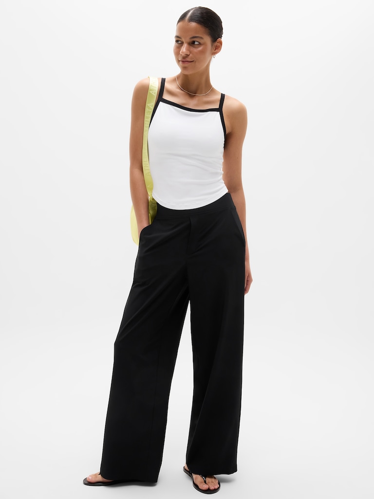 Signature Rib Apron Support Top