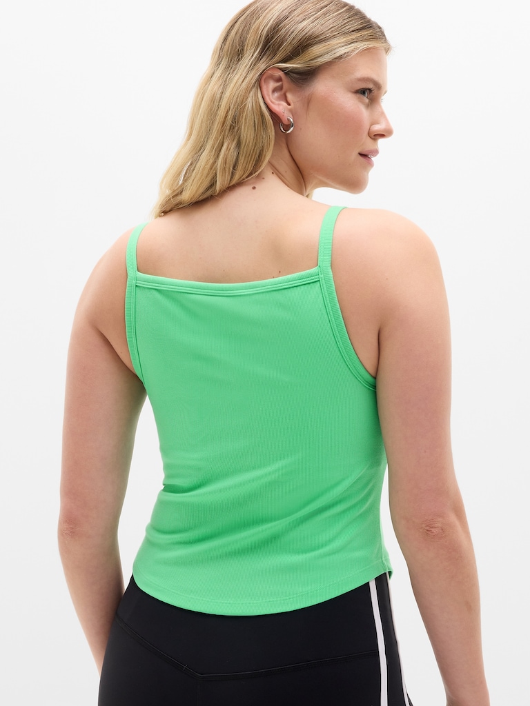 Signature Rib Apron Support Top