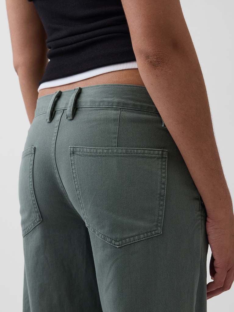 Low Rise '90s Loose Khakis