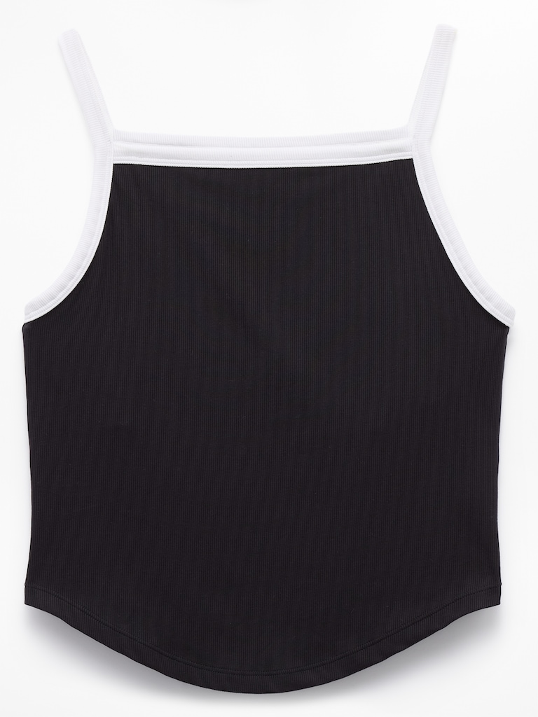 Signature Rib Apron Support Top
