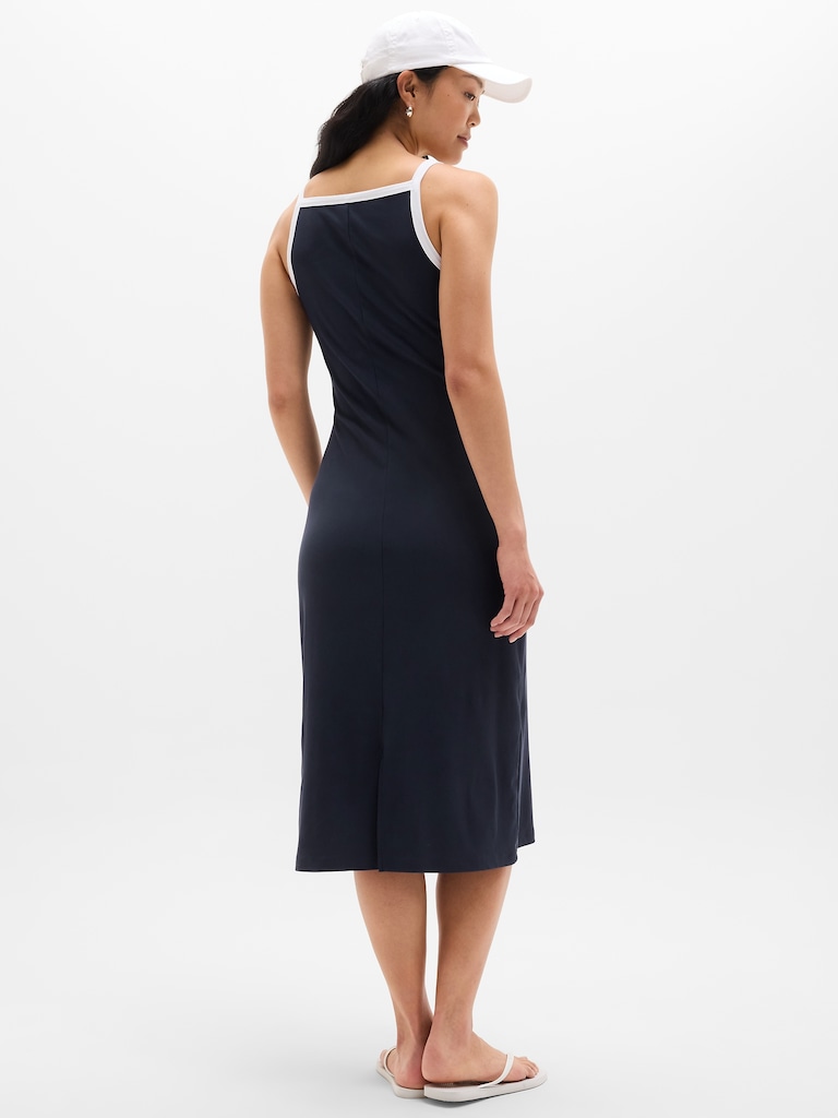 Signature Rib Apron Dress