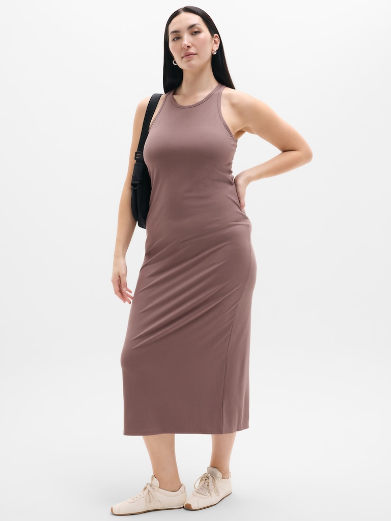 Signature Rib Maxi Dress