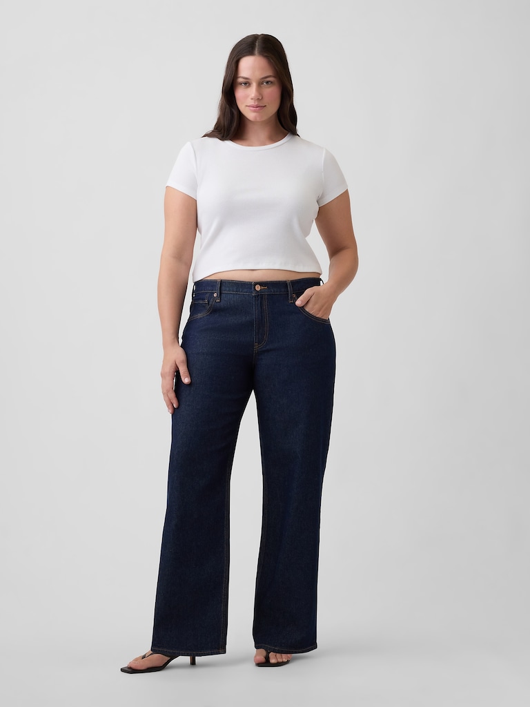 Low Rise '90s Loose Jeans
