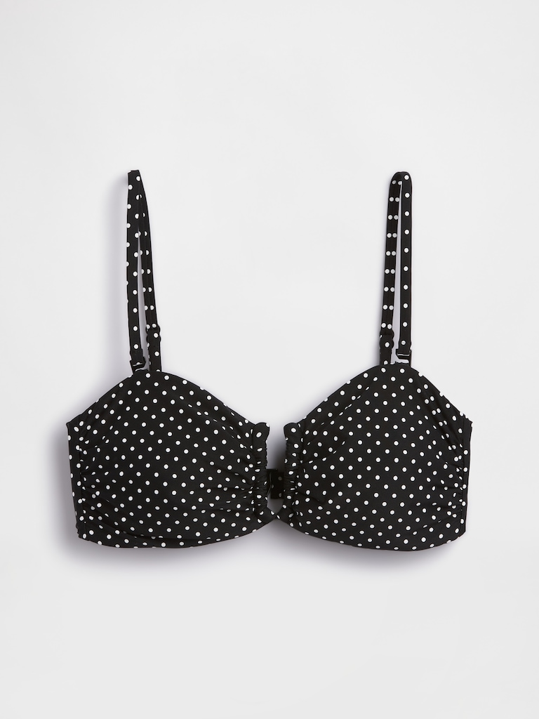 Convertible Bandeau Bikini Top