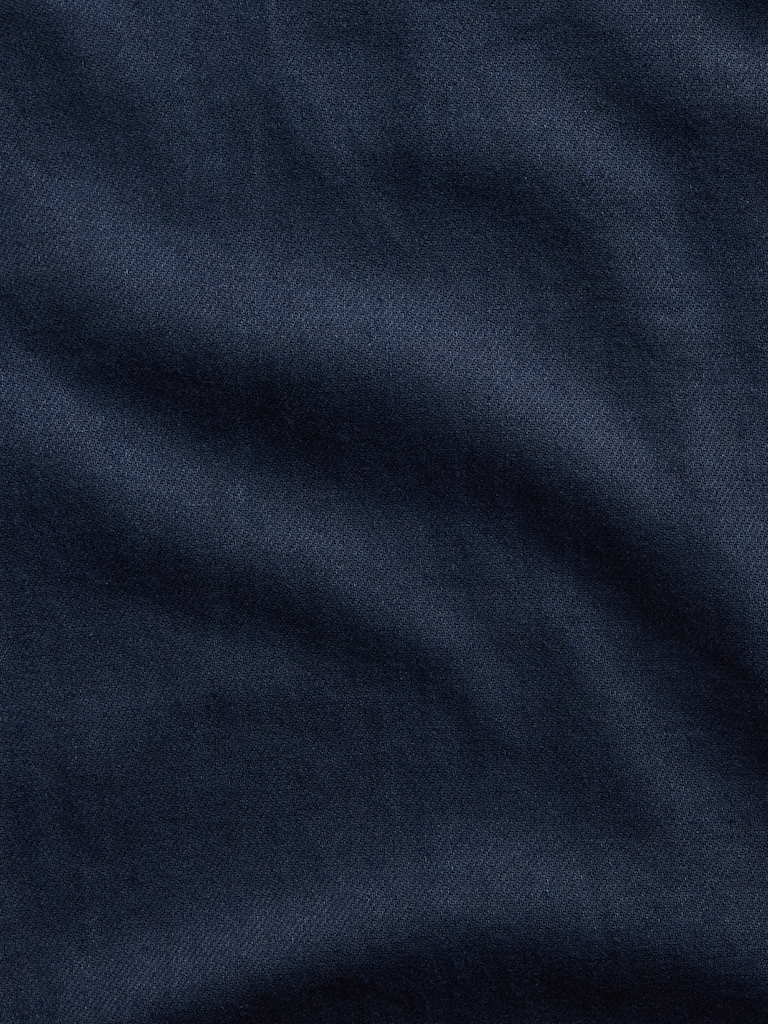 Linen-Cotton Relaxed Straight Trousers