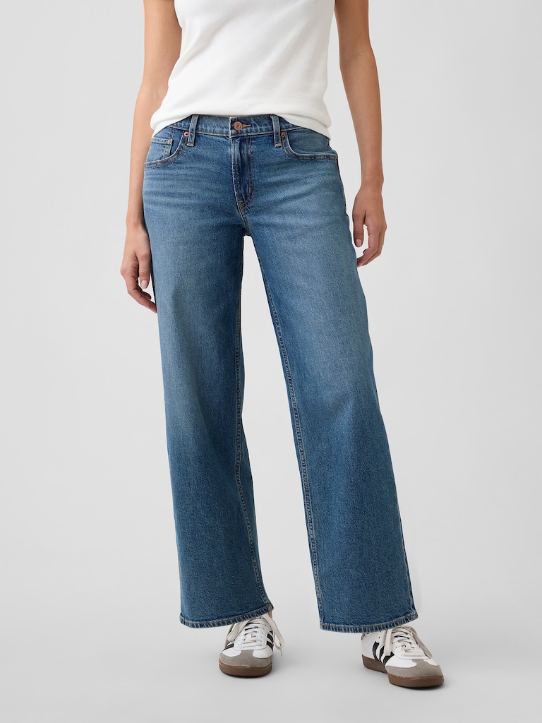 Low Rise '90s Loose Jeans
