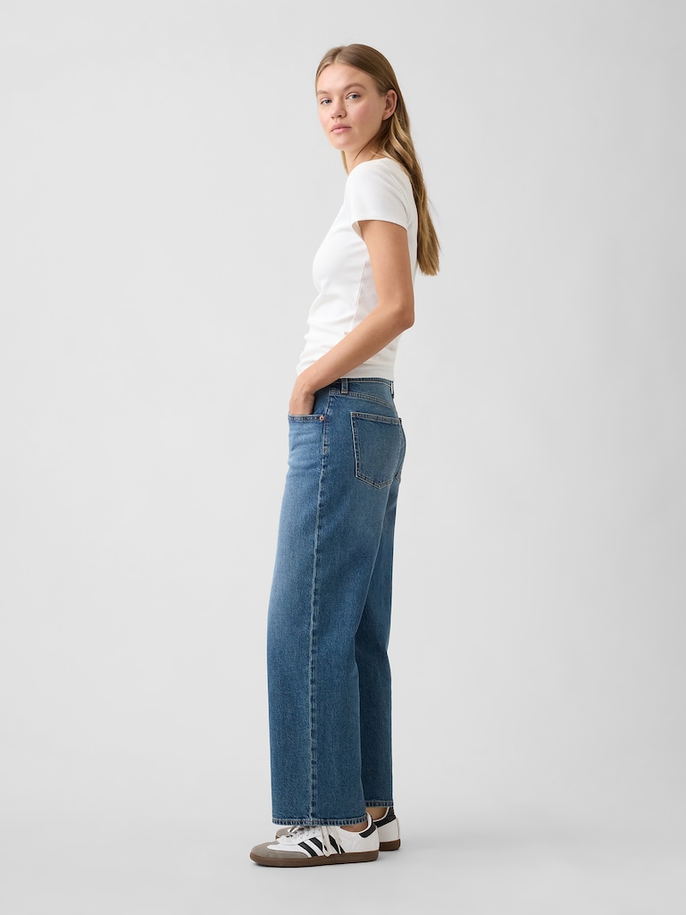 Low Rise '90s Loose Jeans