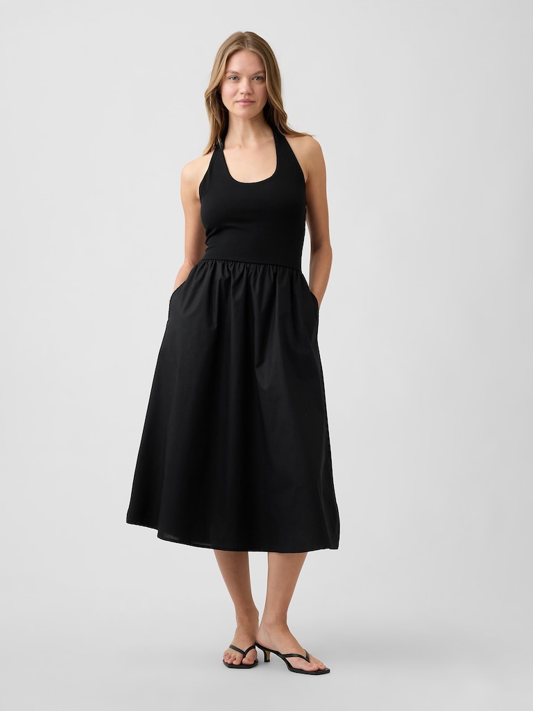 Halter Midi Dress