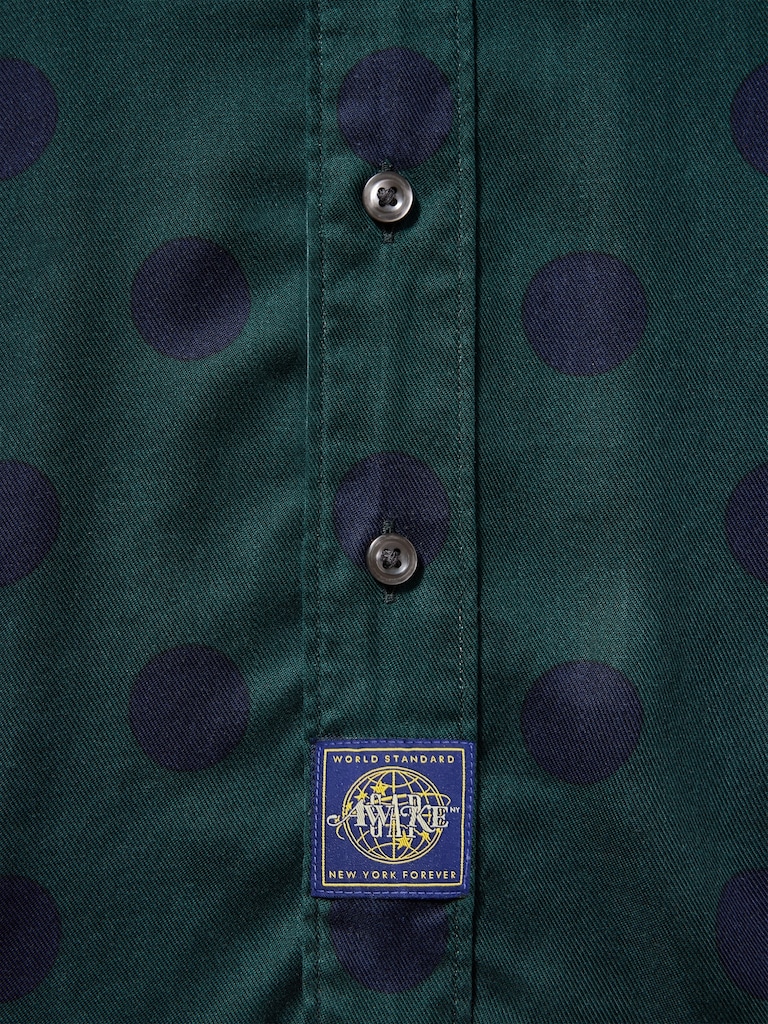 Gap × Awake NY Twill Dotted Big Shirt