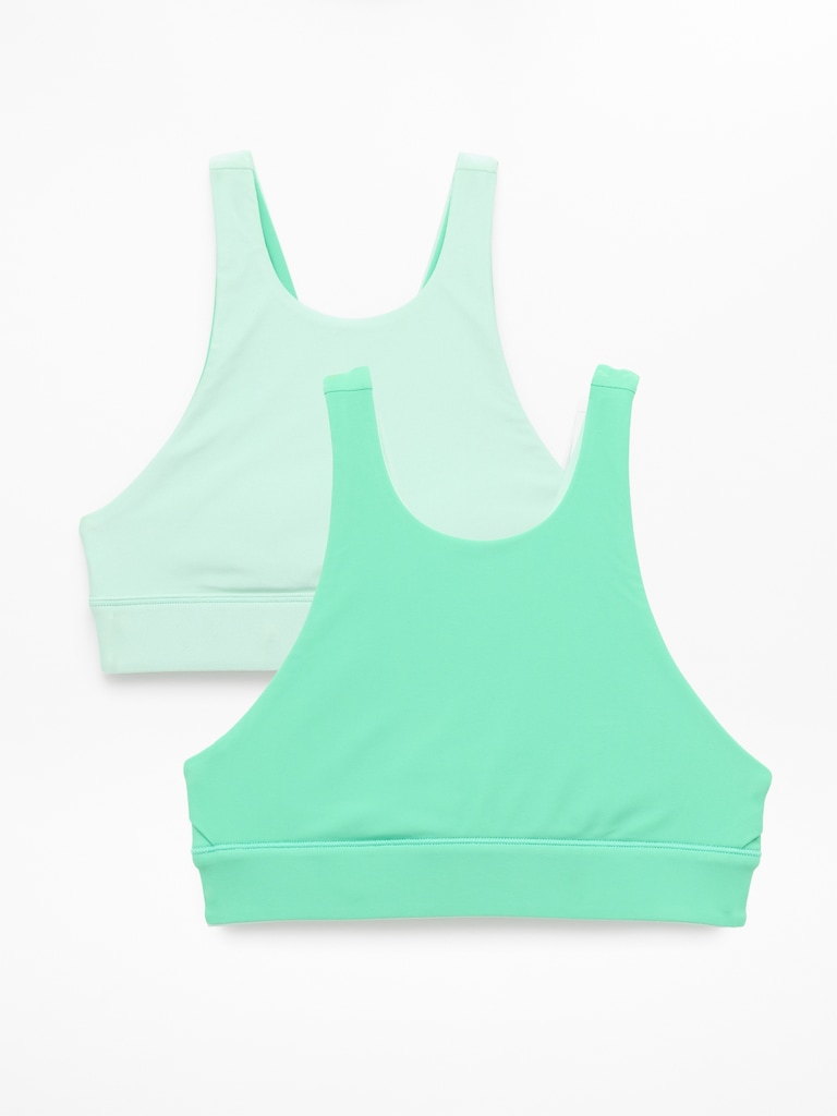 Athleta Girl High Neck Reversible Bikini Top