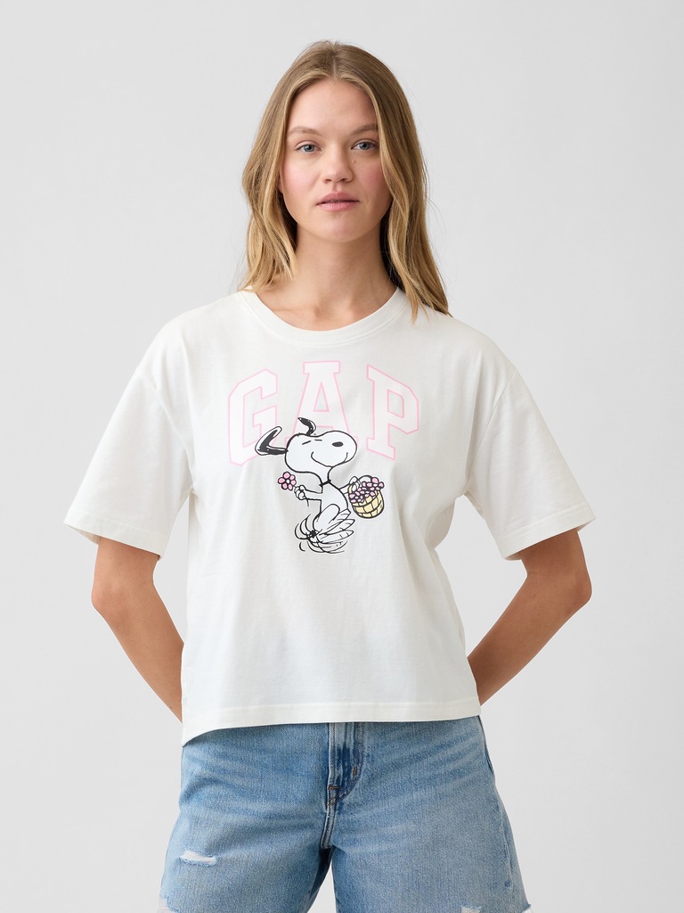 Peanuts Oversized Gap Logo T-Shirt