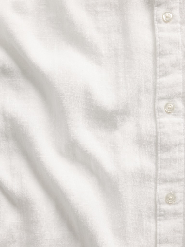 Gauze Shirt in Boxy Fit