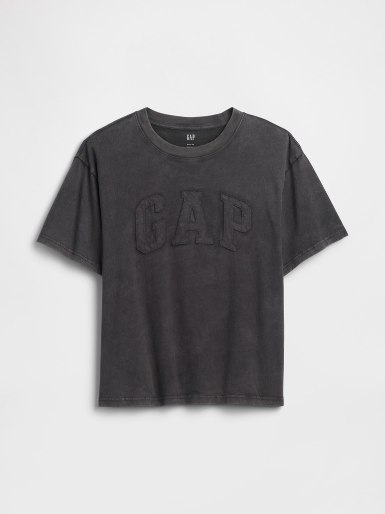 Everyday Soft Boxy Gap Logo T-Shirt