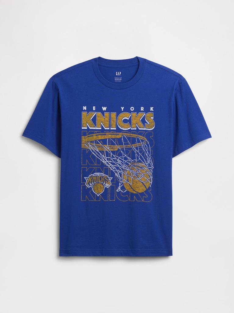 Adult NBA New York Knicks Relaxed Graphic T-Shirt