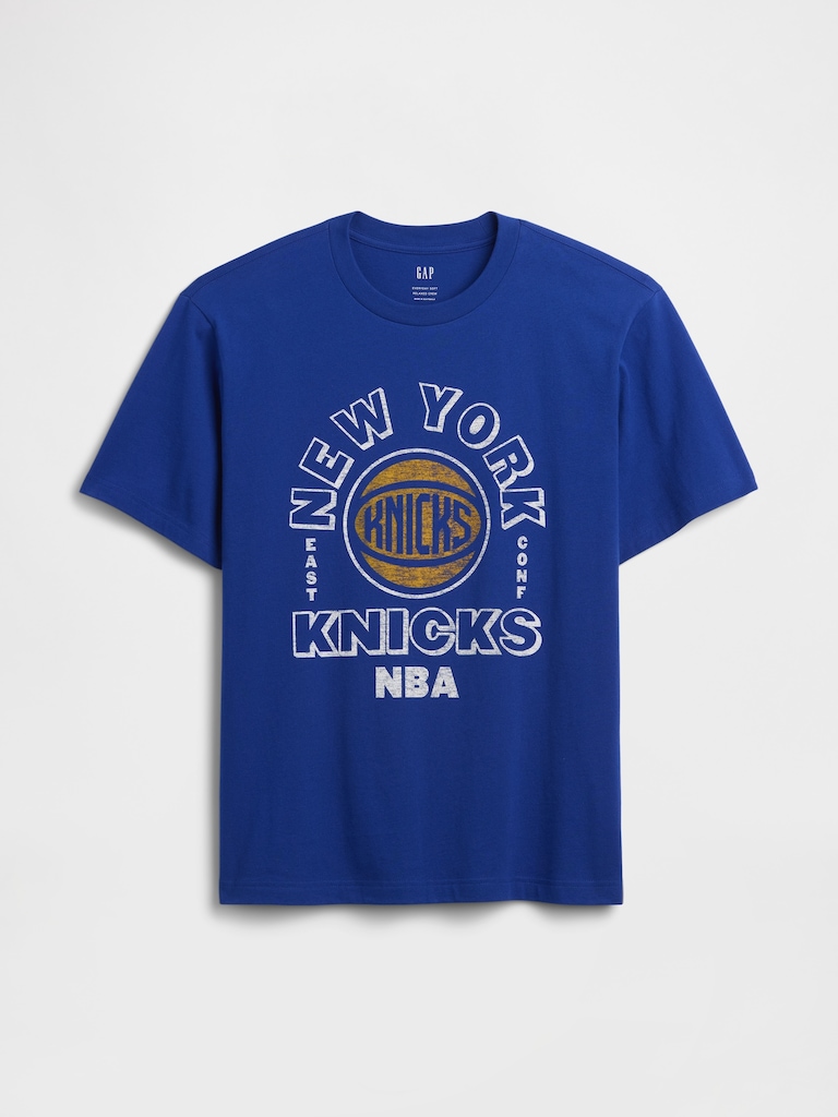 Adult NBA New York Knicks Relaxed Graphic T-Shirt