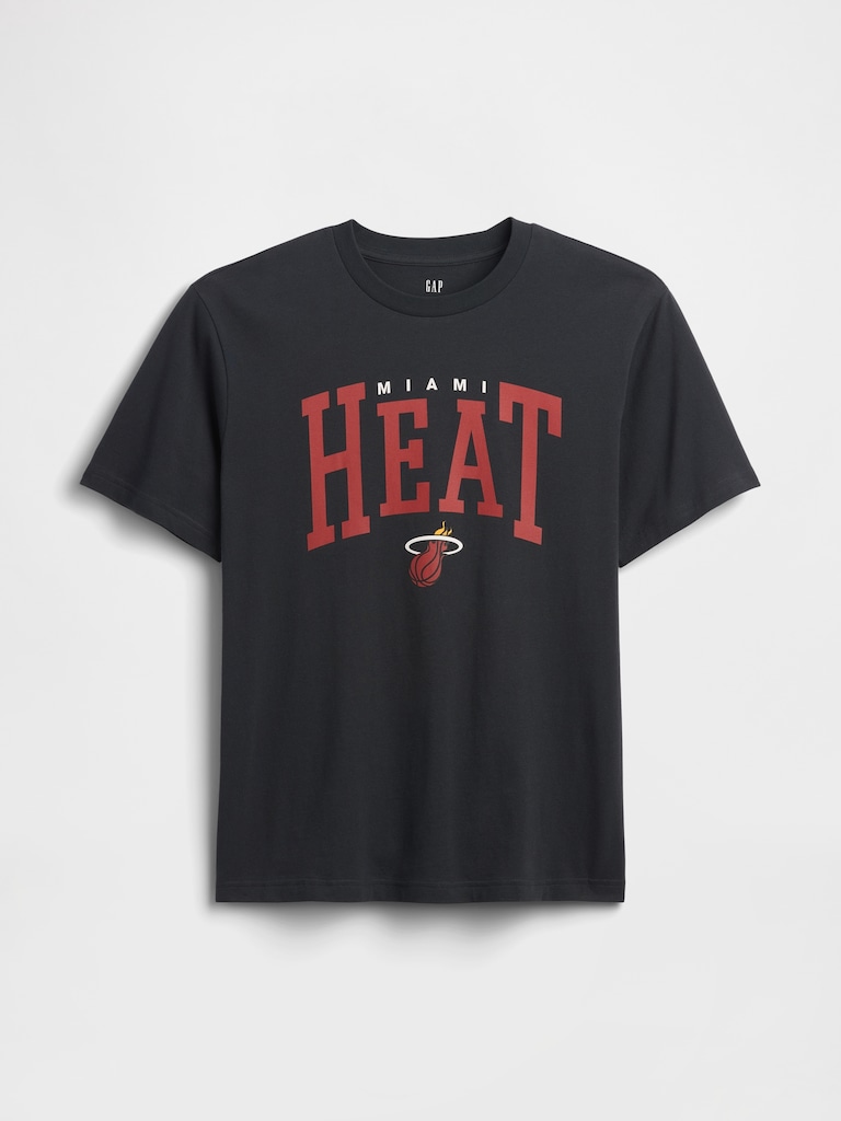 Adult NBA Miami Heat Relaxed Graphic T-Shirt