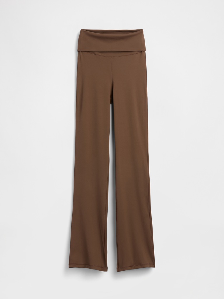 GapFit Smooth Foldover Mini Flare Leggings