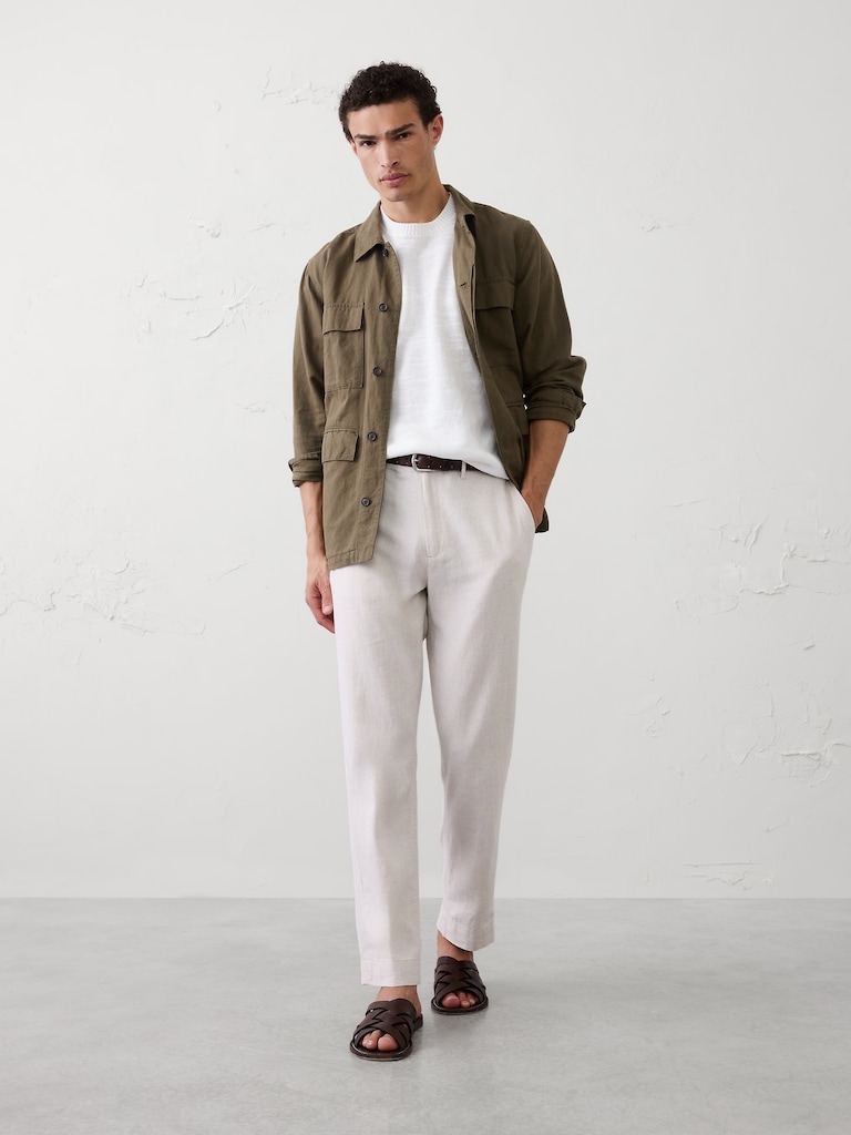 Slubby Cotton Sweater T-Shirt