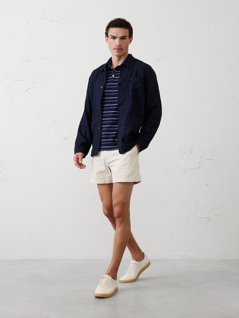 Standard-Fit Pique Polo