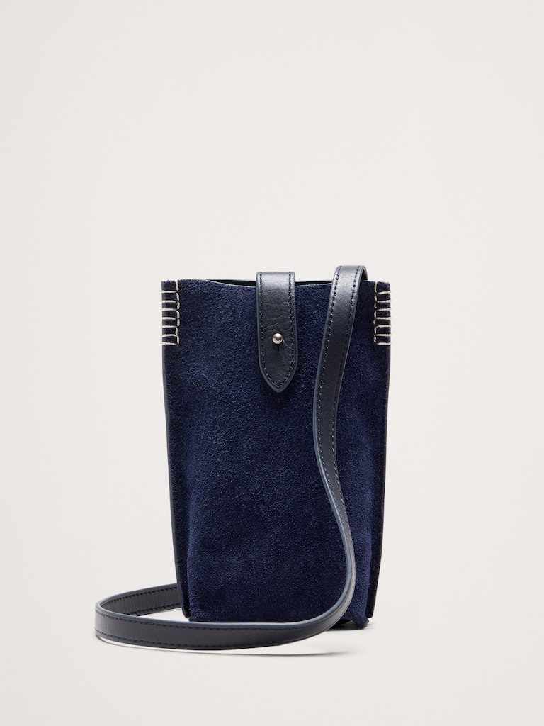 Italian Leather Crossbody Pouch